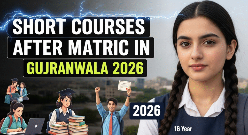 Short Courses After Matric in Gujranwala