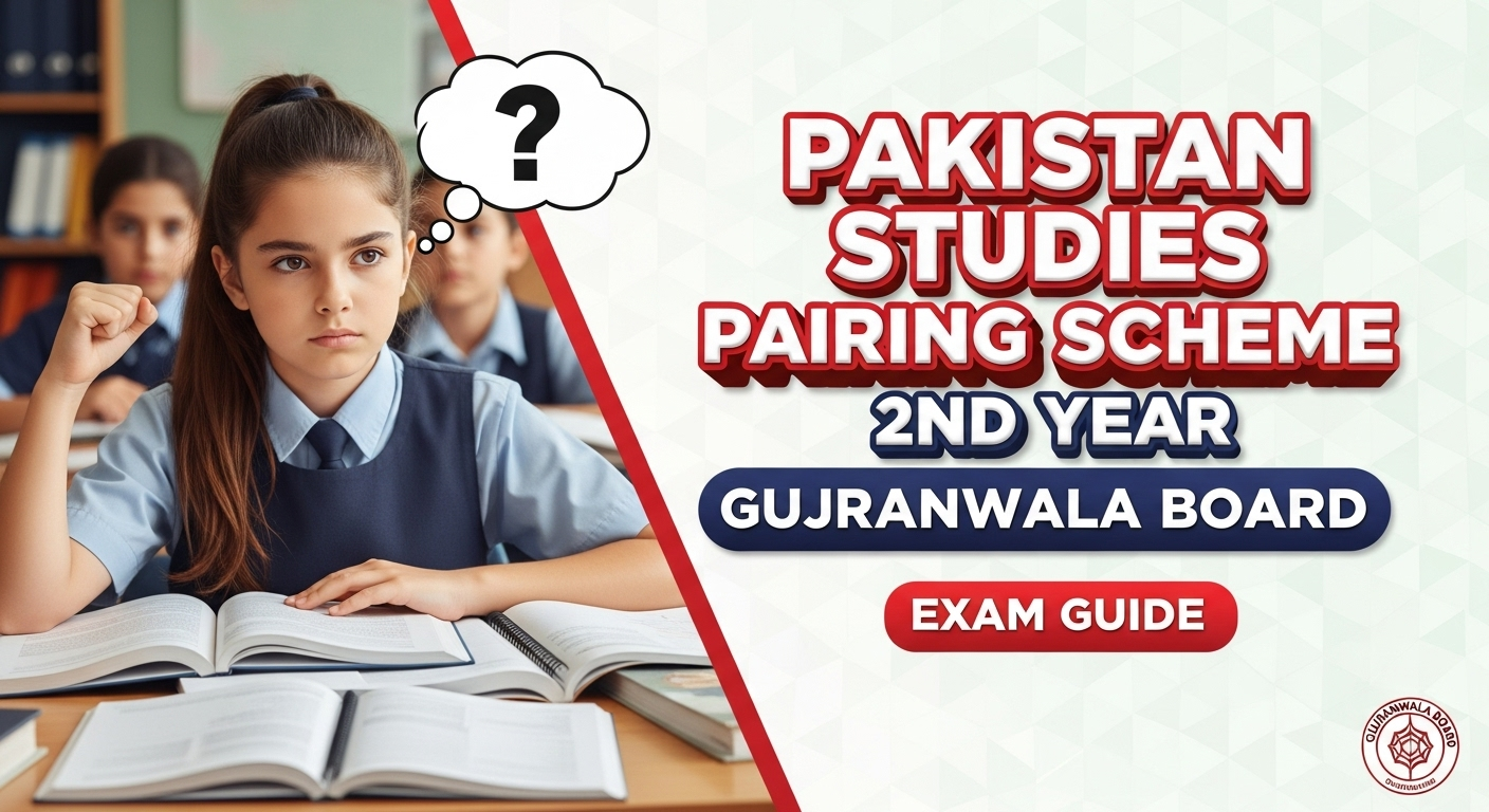 BISE Gujranwala 2nd Year Pak Studies Pairing Scheme 2026
