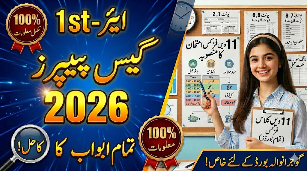 1st Year English Smart Syllabus & Paper Pattern 2026