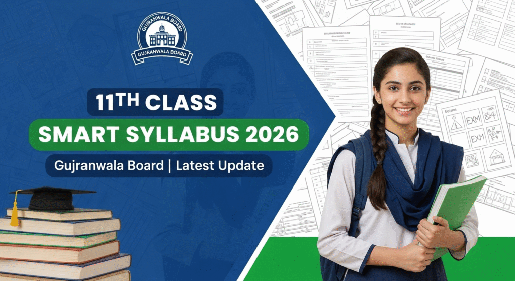 Smart Syllabus for 11th Class 2026 Gujranwala Board