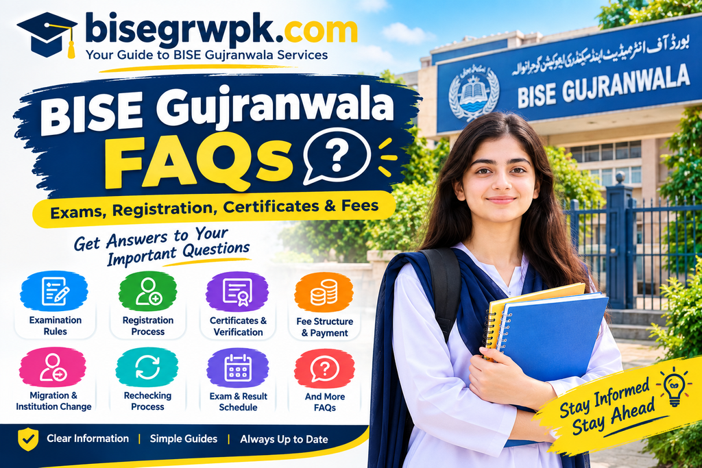 BISE Gujranwala FAQs