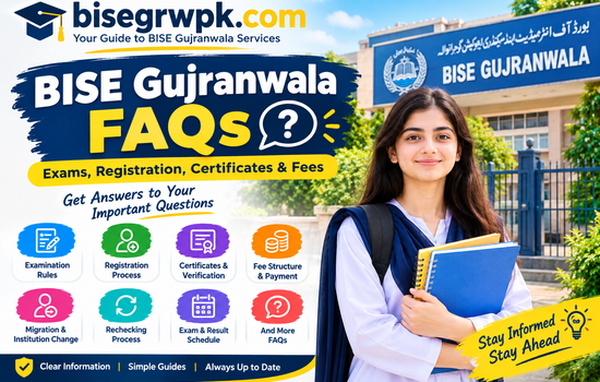 BISE Gujranwala FAQs